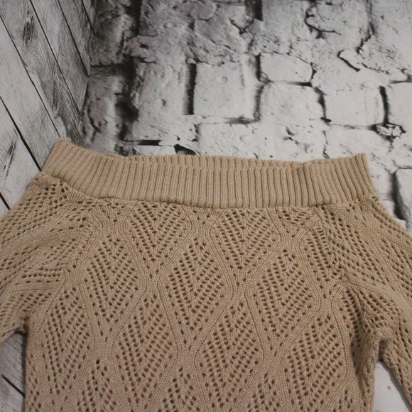SWEATER PROJECT, BEIGE LONG SWEATER - Picture 3 of 7